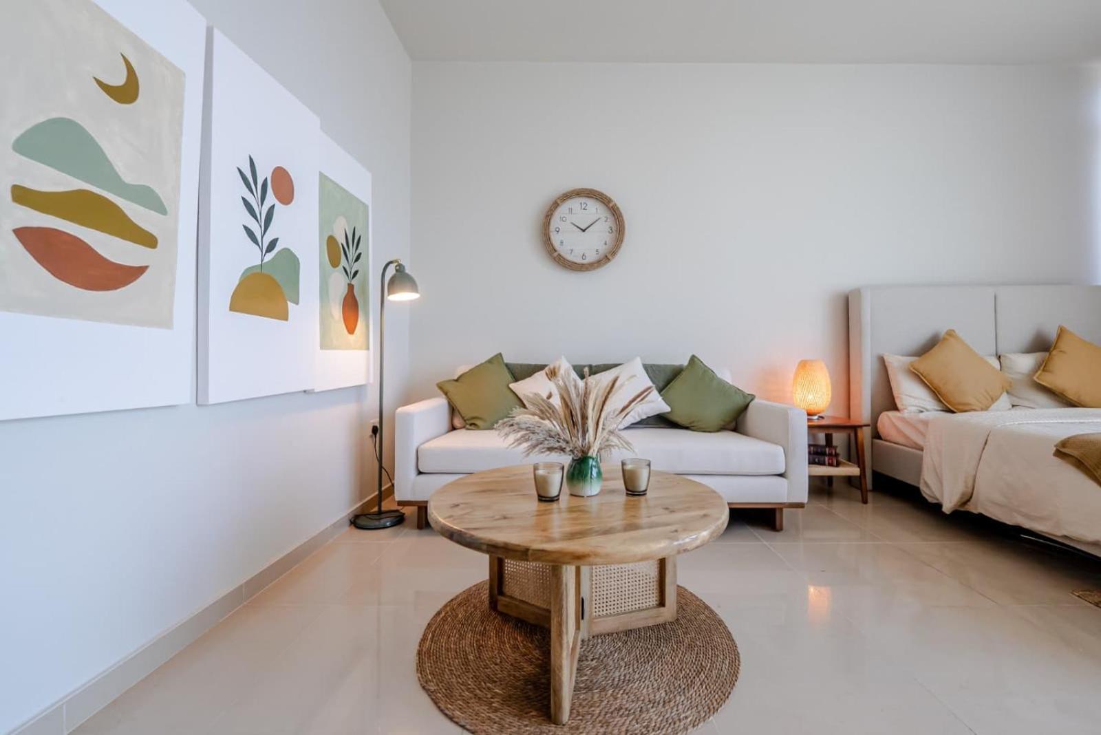 Boho Chic Studio, Pool & Gym Abu Dhabi